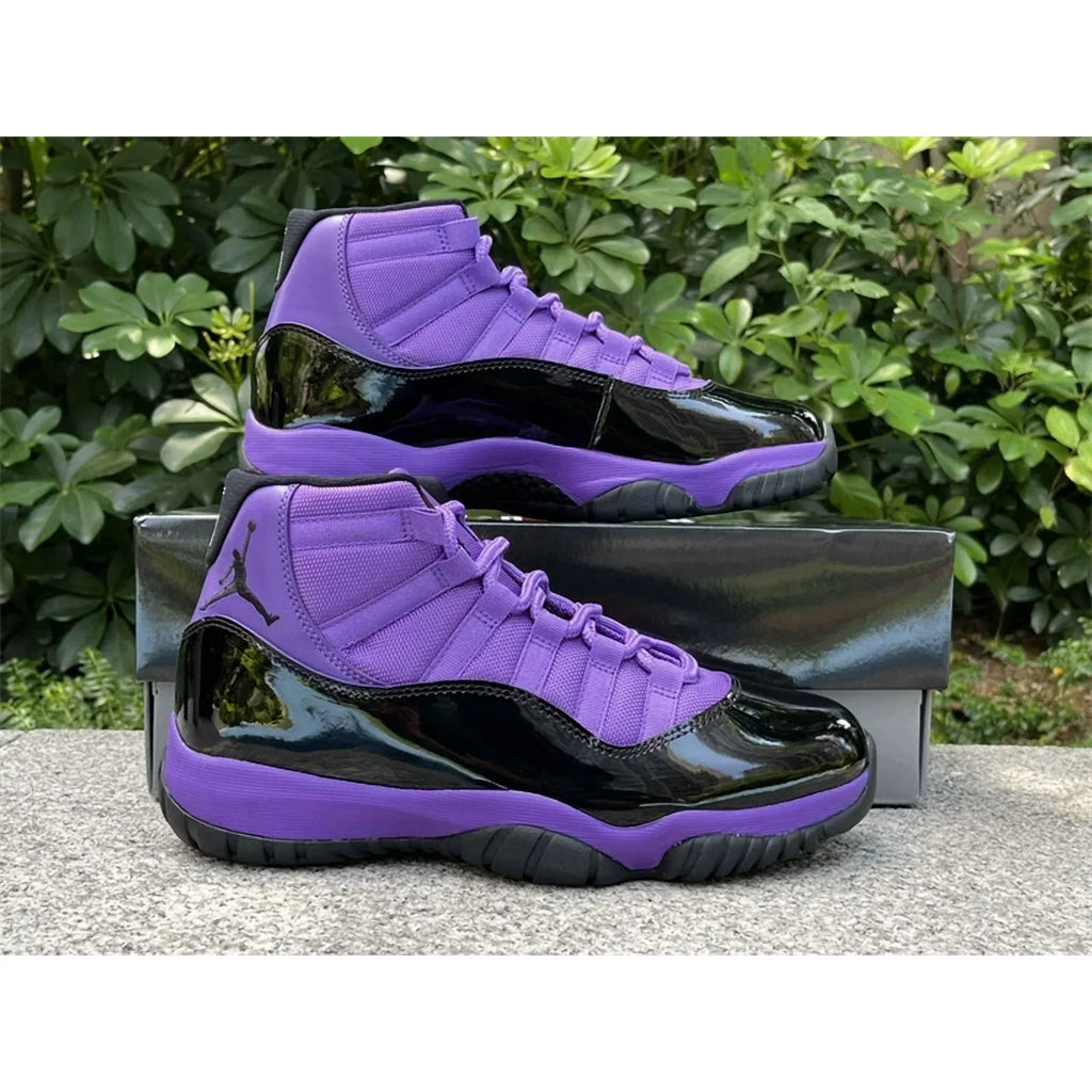 Air Jordan 11 Retro Black Court Purple