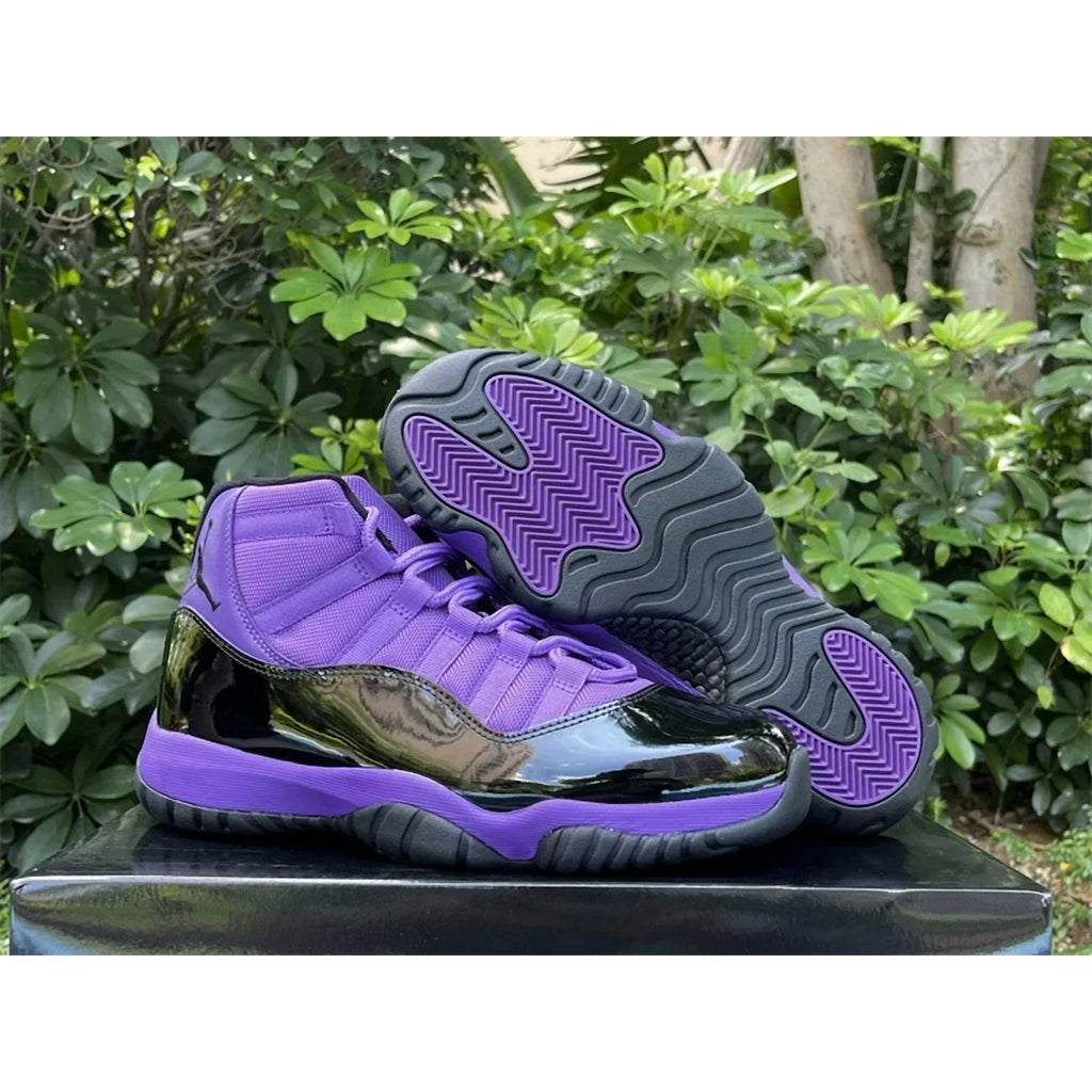 Air Jordan 11 Retro Black Court Purple