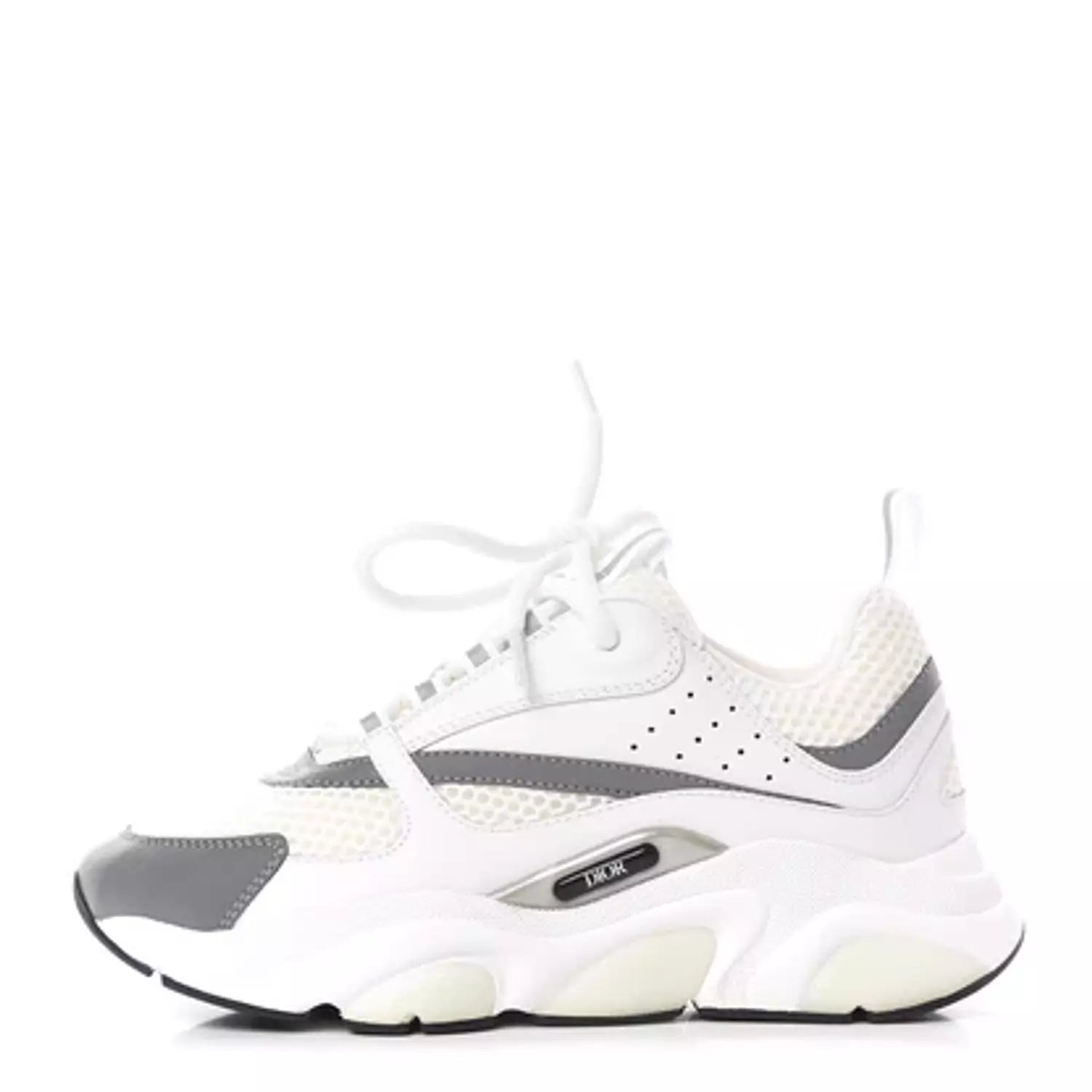 Dior B22 White Grey Reflective